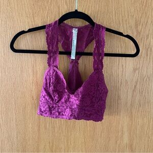 Free people purple bralette